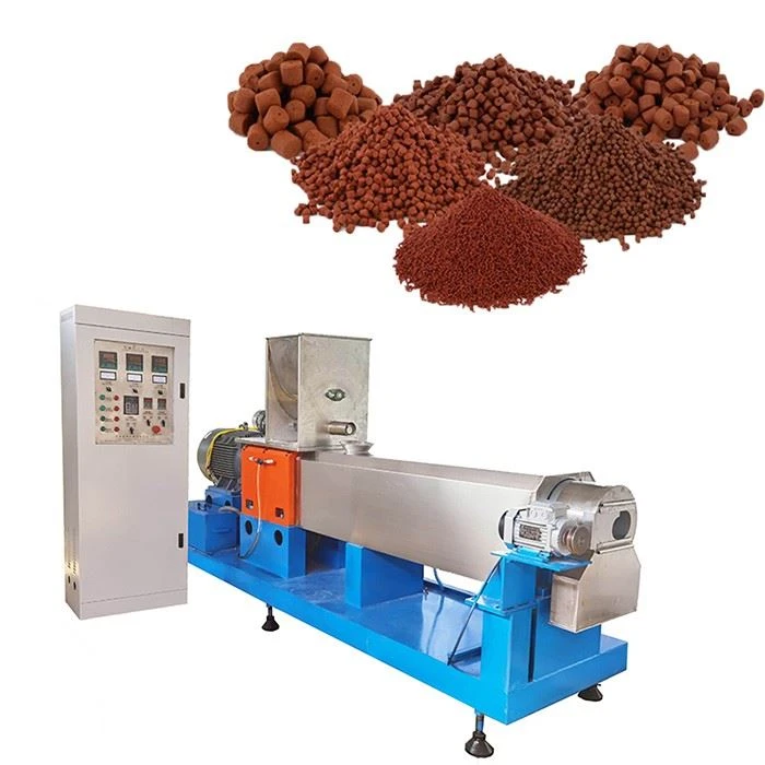 Floating Fish Feed Pellet Extruder Machine