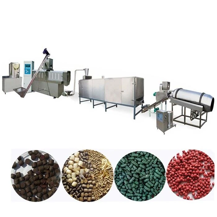 Floating Fish Feed Pellet Extruder Machine
