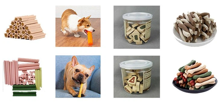 Pet Dog Chew Treats Making Machine