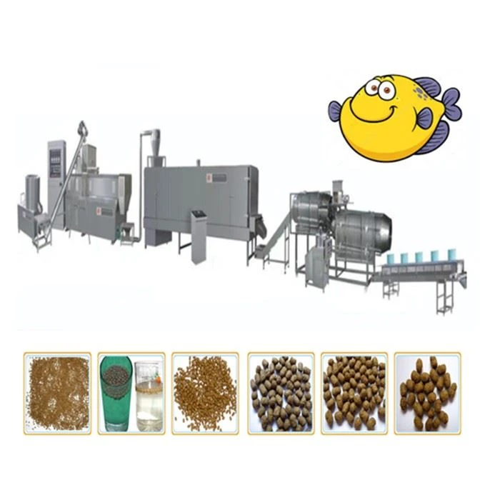 Sinking Fish Feed Pellet Extruder Machine