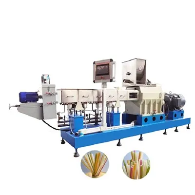 Produktionslinie für Reisstroh