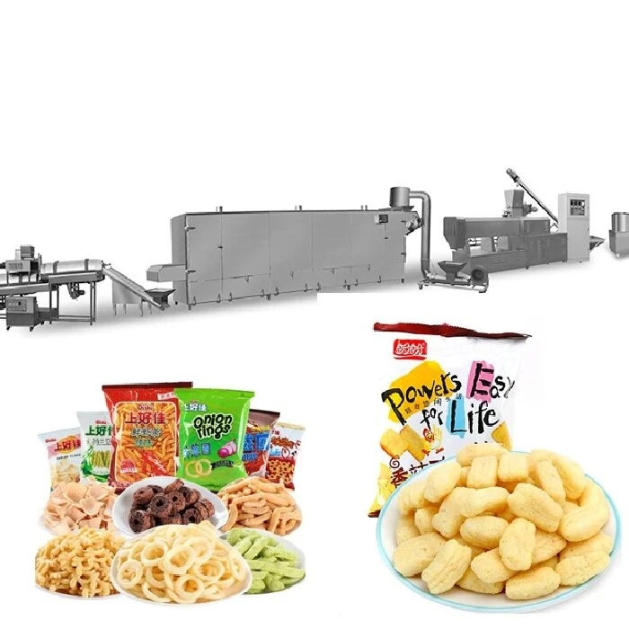 Corn Puff Snacks Food Processing Line