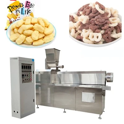 Puff Snack Extruder Making Machine